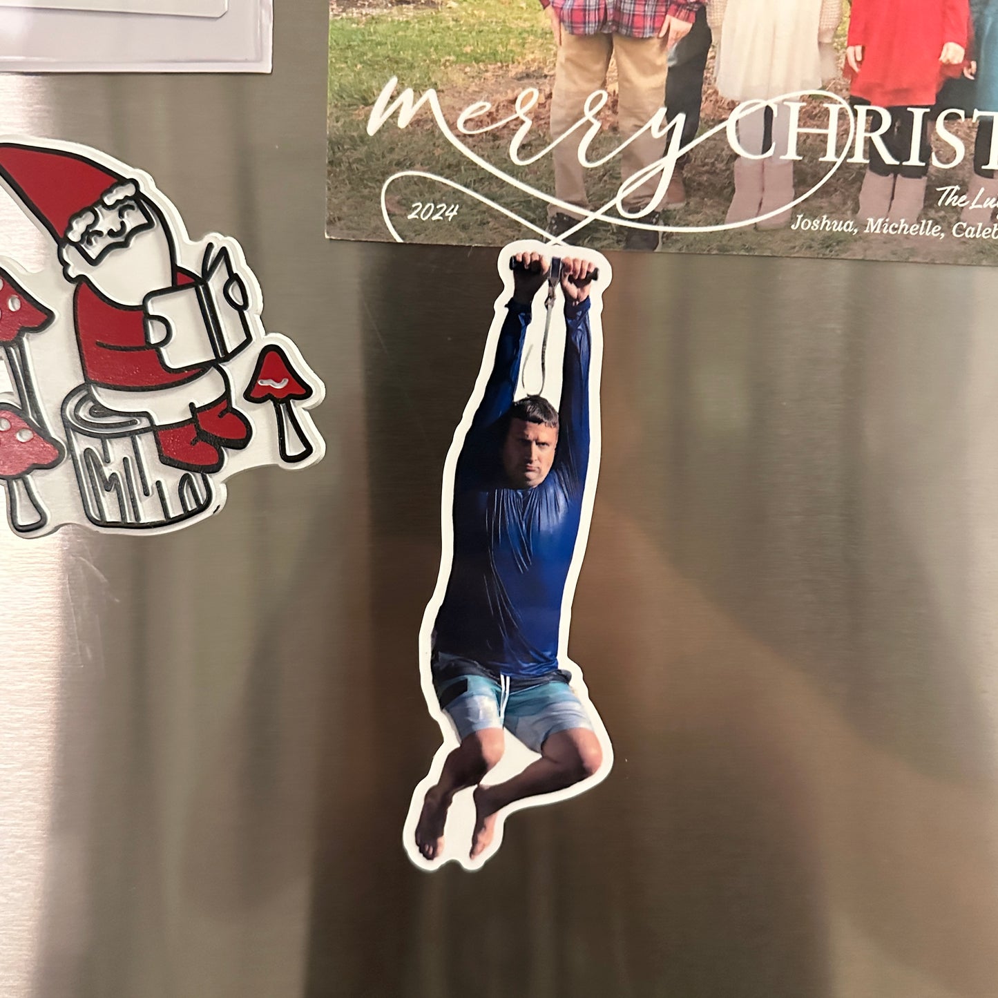 Zipline Ronnie Fridge Magnet
