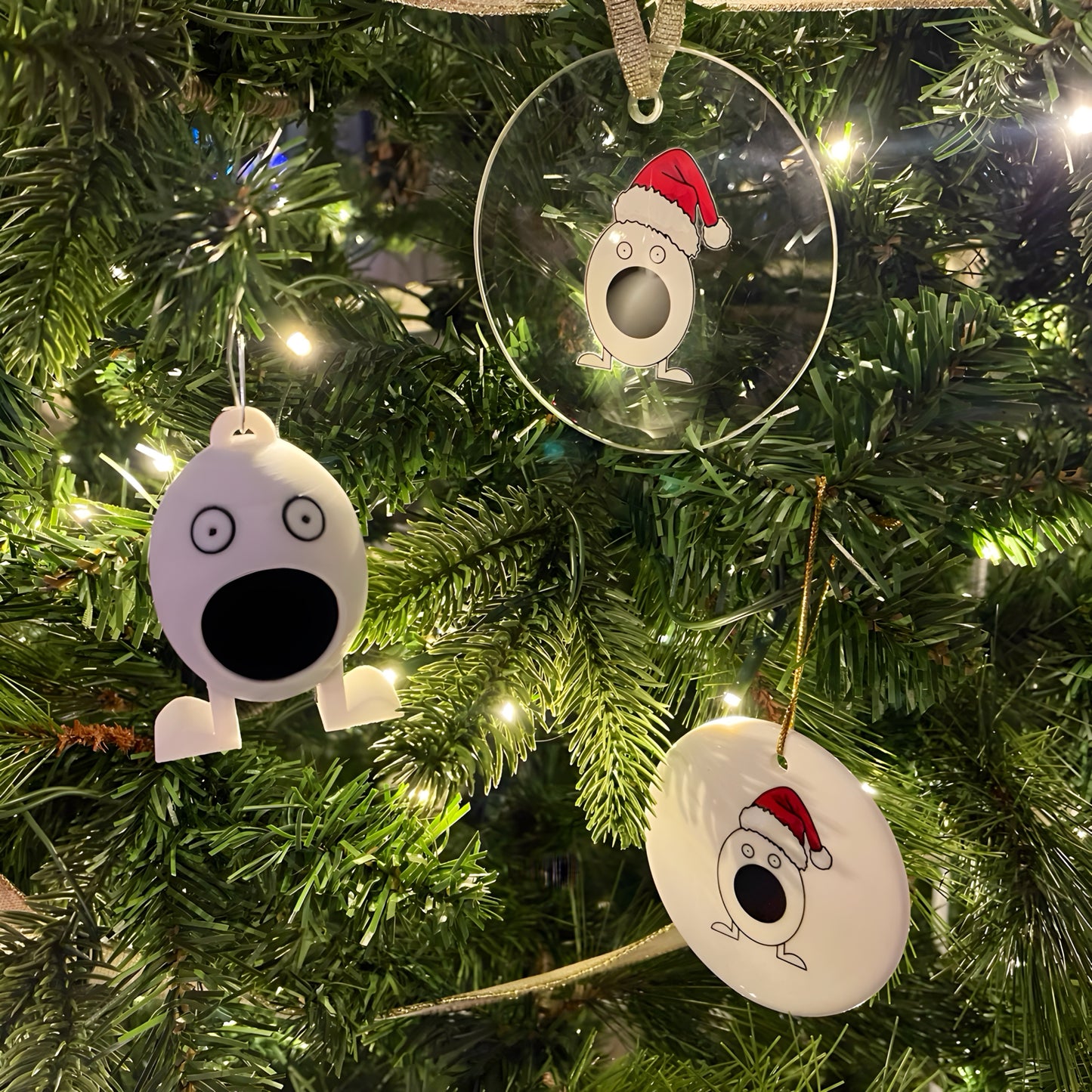 Feed Eggs Egg Ornament
