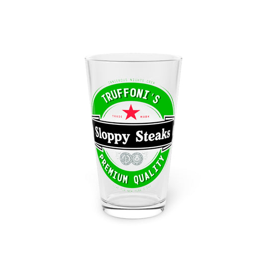 Truffoni's Sloppy Steaks Pint Glass