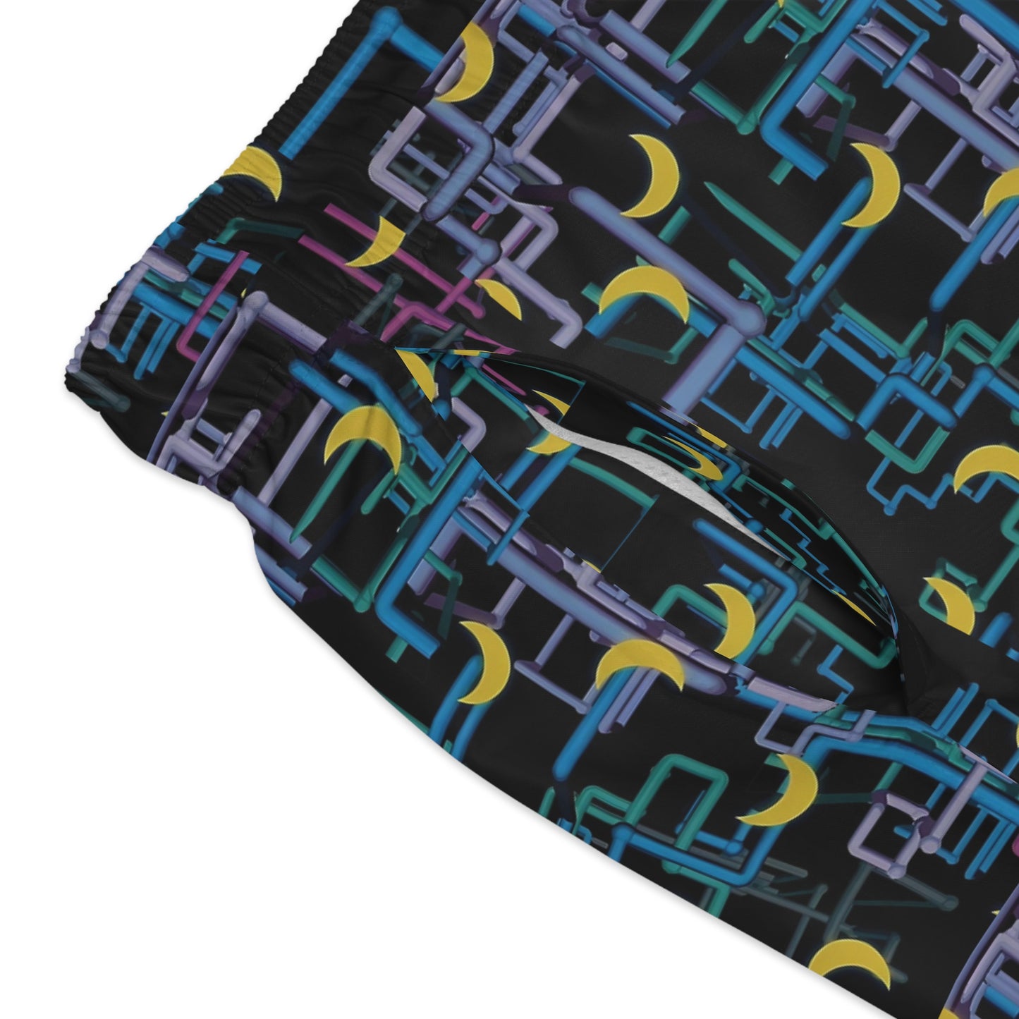 Dan Flashes Swim Trunks