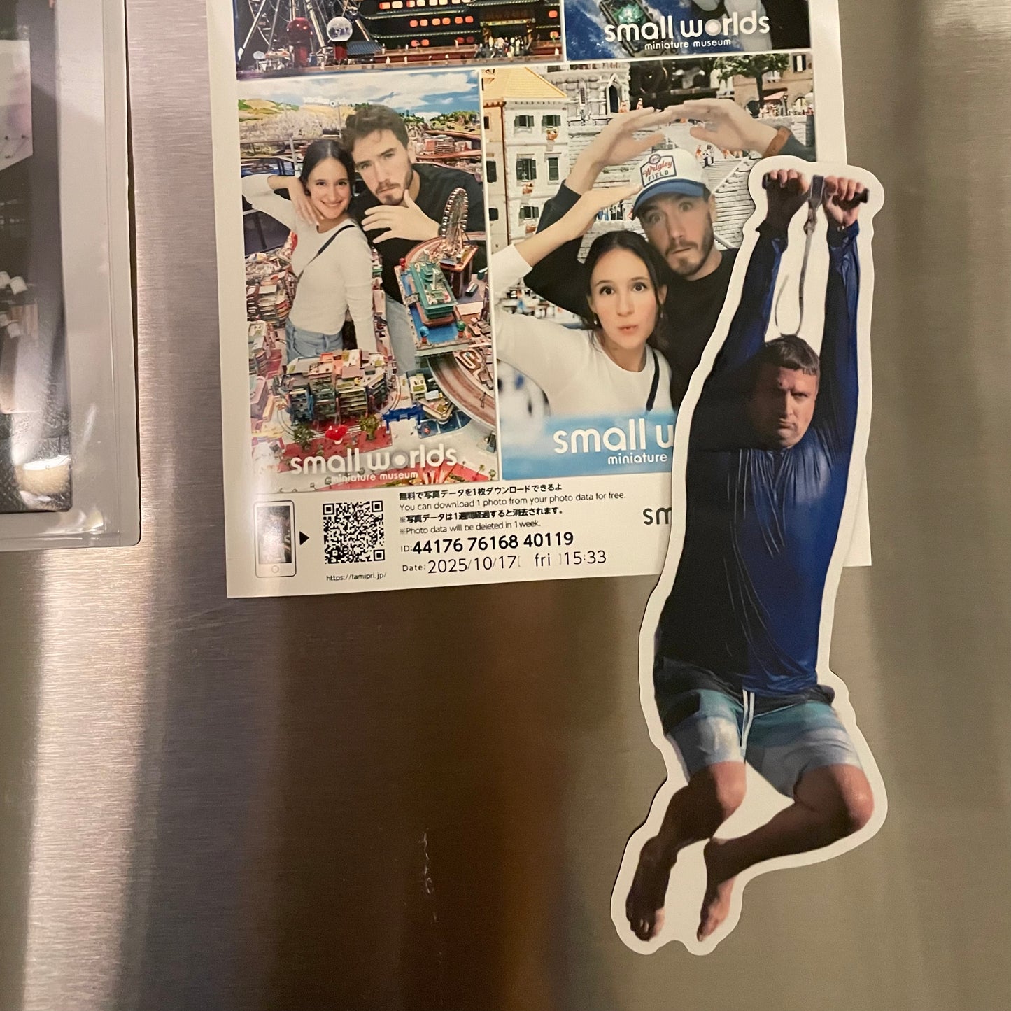 Zipline Ronnie Fridge Magnet